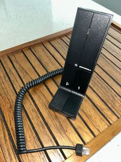 Used/Motorola HMN3000B desktop Base Station Microphone