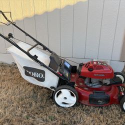 Toro Recycler Self Propelled Lawn Mower 22” 
