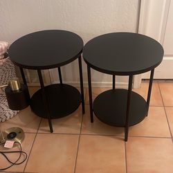 Two Bed side tables