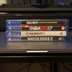 PS4 GAMES $15 Each