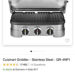 Griddle By Cuisinart. 