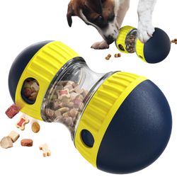TLKNG Dog Interactive Toys Indestructible Puppy Toy Adjustable Food Dispensing Treat Dispenser Dogs Puzzles Feeder Slow Feeding for Large/Medium/Small