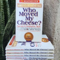 Who Moved My Cheese ,$7 Each