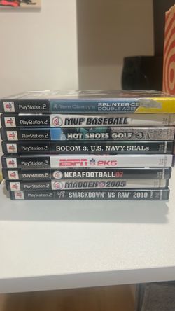 PS2 Game Lot – 8 Complete Games – $65 Bundle or $10 Each