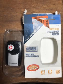 garage door remote control universal
