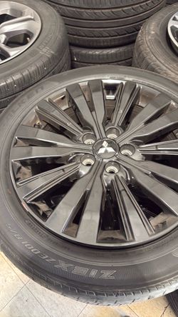 Mitsubishi Alloy Wheels with Falken Ziex Tires
