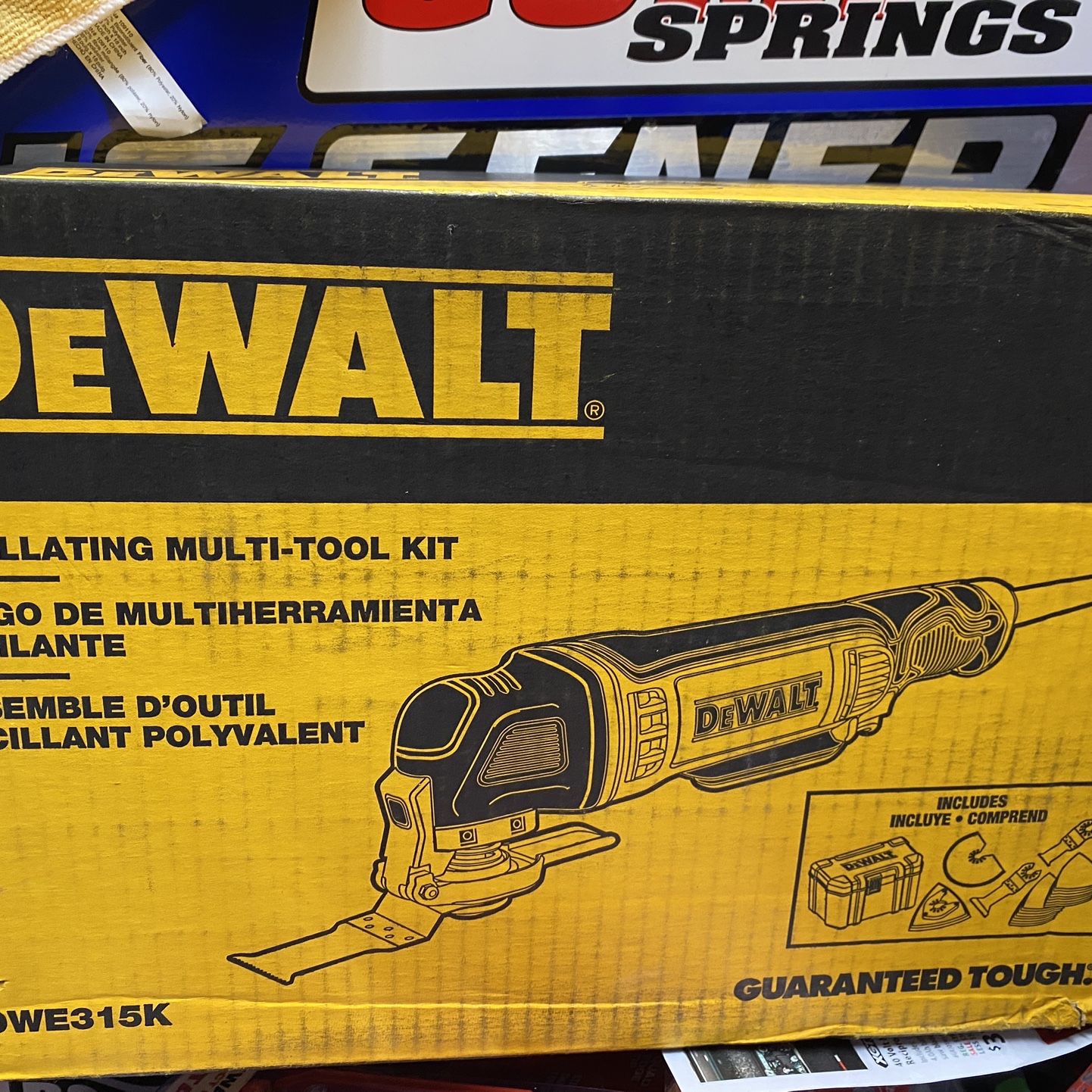 DEWALT CORDED TOOL OSCILLANTING. MULTI TOOL KIT DWE315K Read Description Please for Sale in Chula Vista CA OfferUp