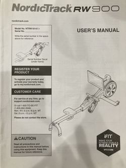 NordicTrack - RW900 -Black