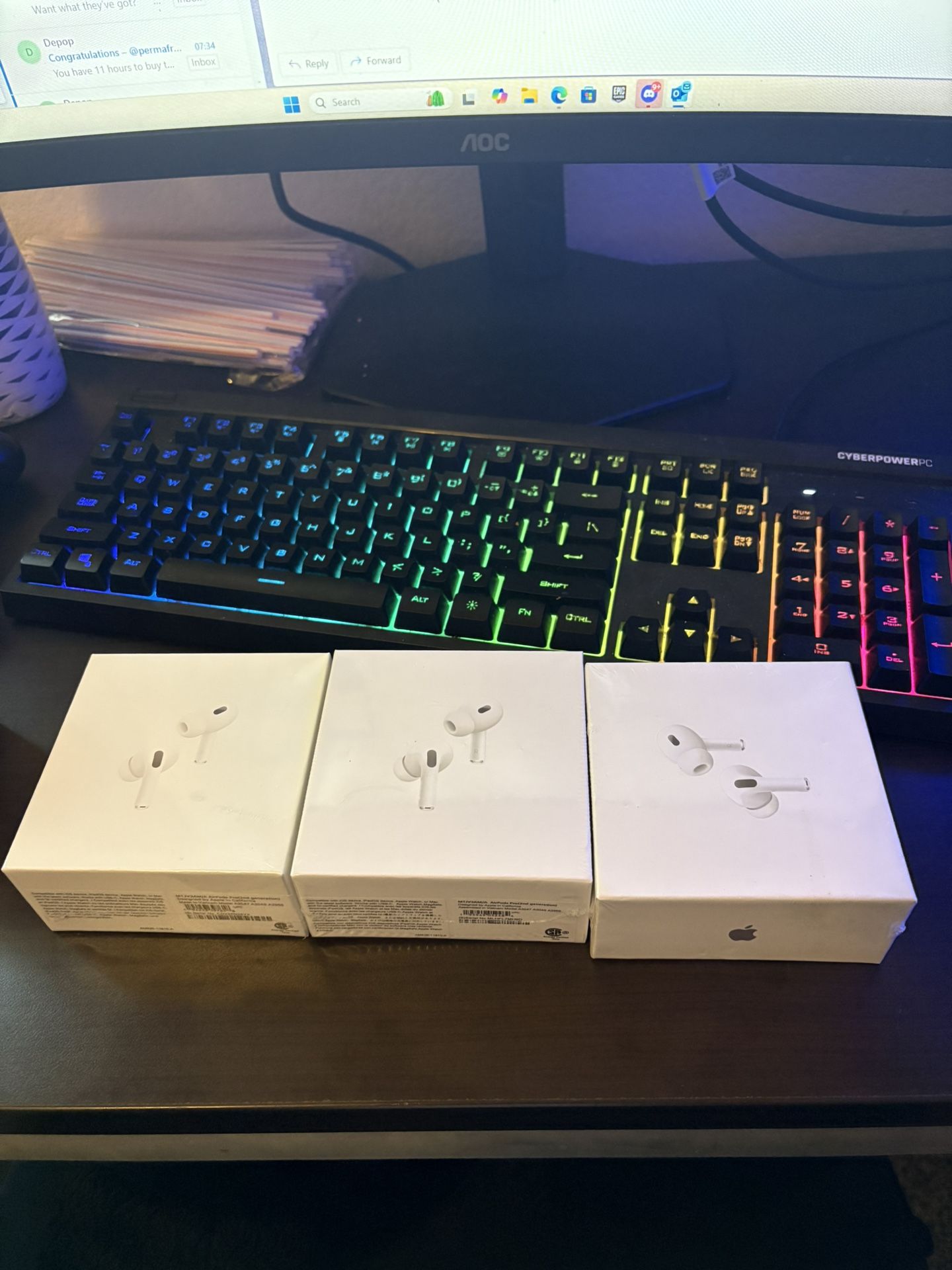 Apple AirPods Pro 2 ( Noise cancellation)