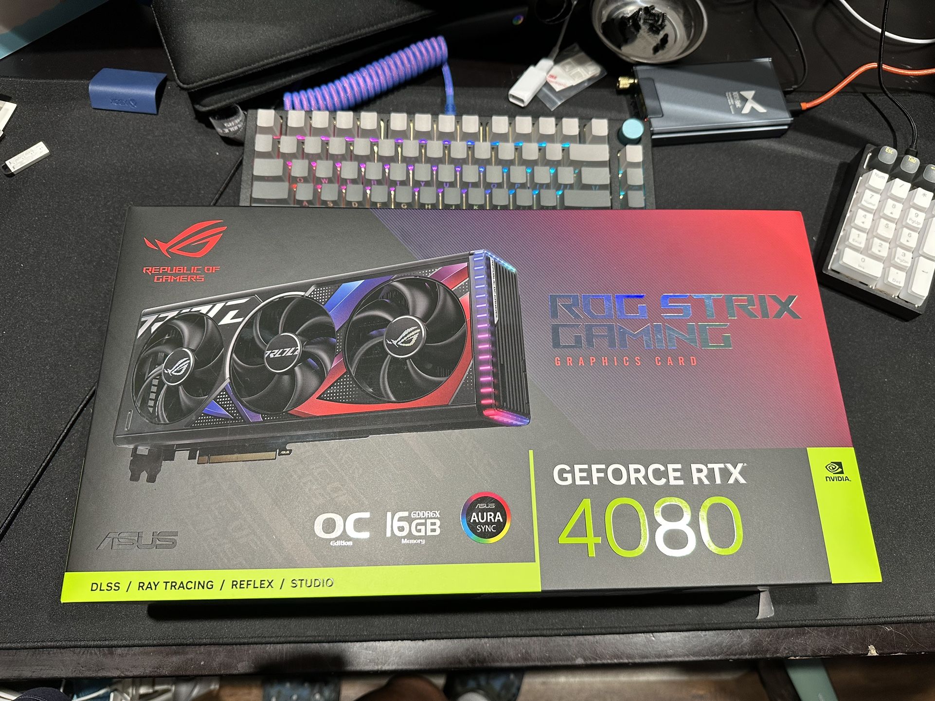 ASUS NVIDIA GeForce RTX 4080 ROG Strix OC