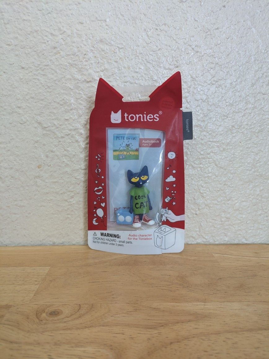Tonies.  Pete The Cat