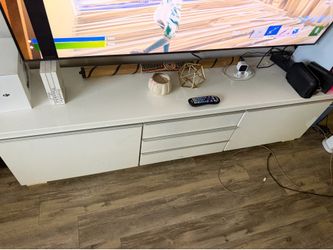 Tv stand and mirror