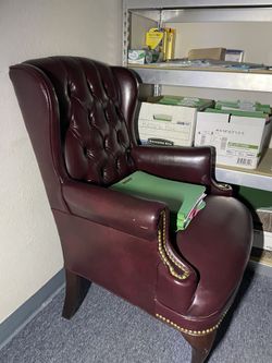 Vintage Leather Executive Office Chair