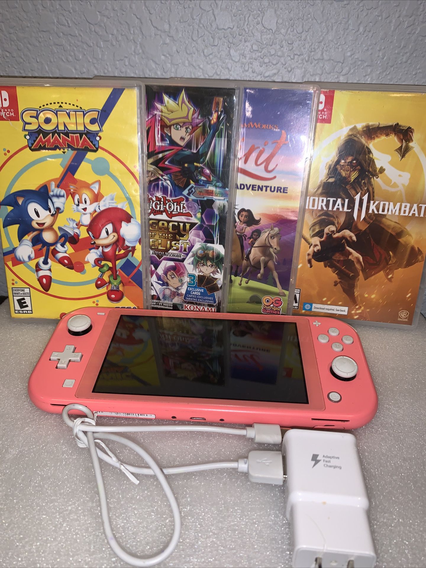 For Trade Only Switch Lite And 4 Games 