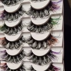 Colored Lashes