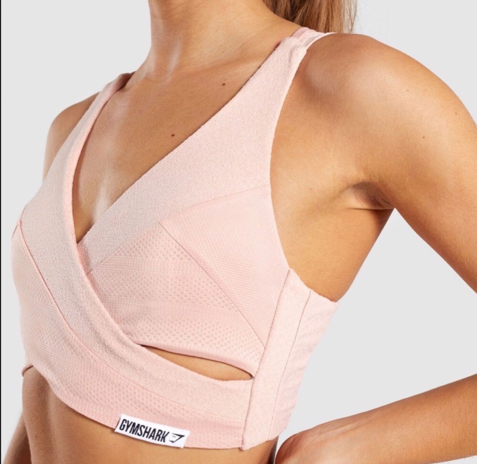 Gymshark True Texture bralette padded sports bra medium for Sale