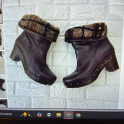 Ugg Cora Lynn Brown Leather Boots
