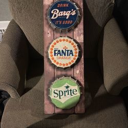Bottle Cap Wall Decor