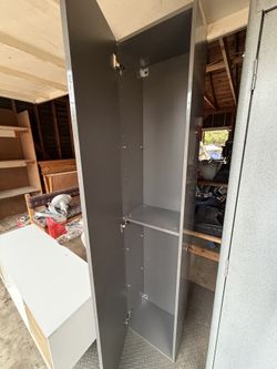 Single wooden cabinet