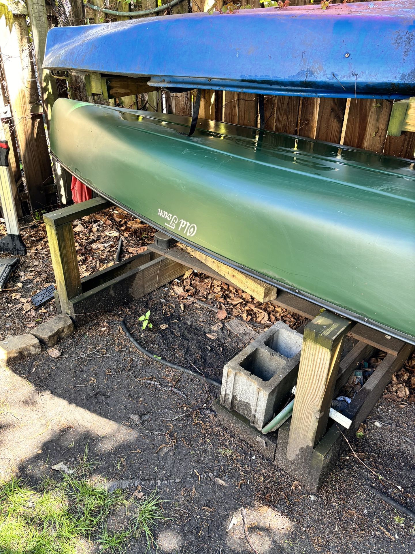 Canoe Used Twice. Old town saranac 146