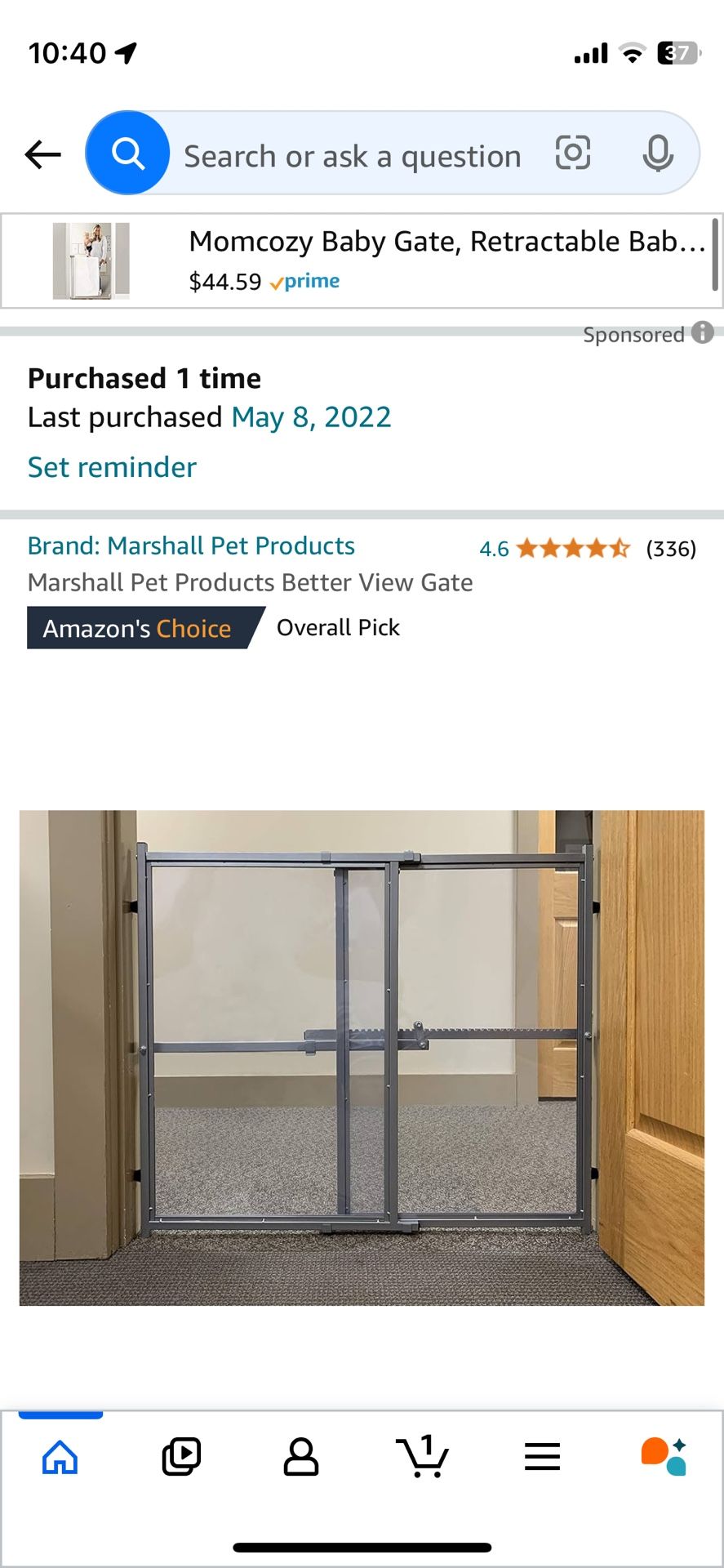 Baby/pet Gate