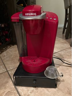 Red Keurig Coffee Machine