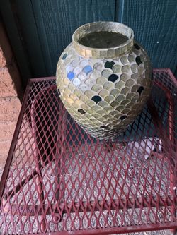 Sparkling Glass Vase 