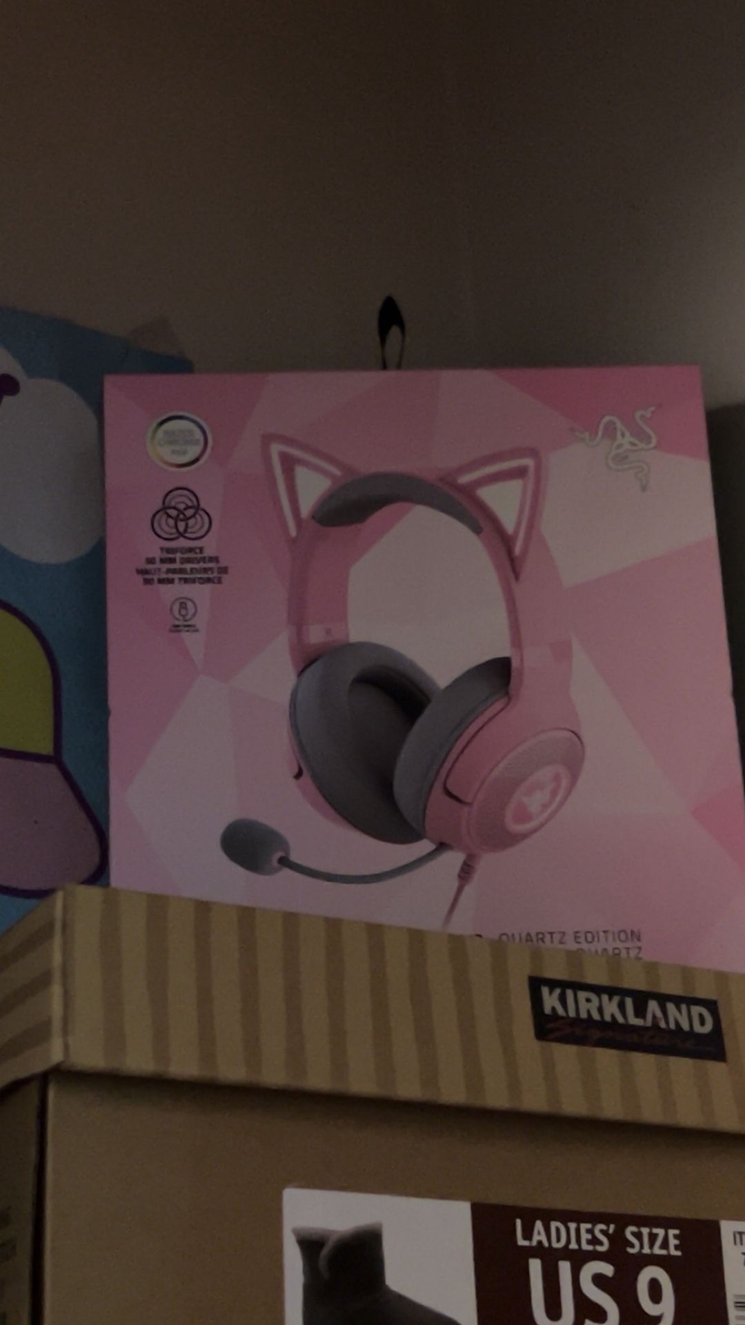 Kraken Kitty Headphones V2 Pink Quartz