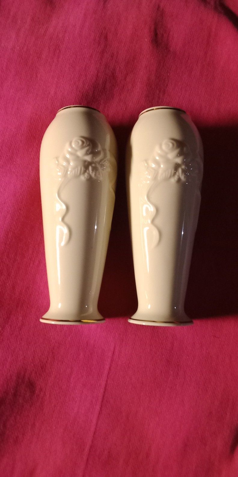 LENOX ROSE VASES