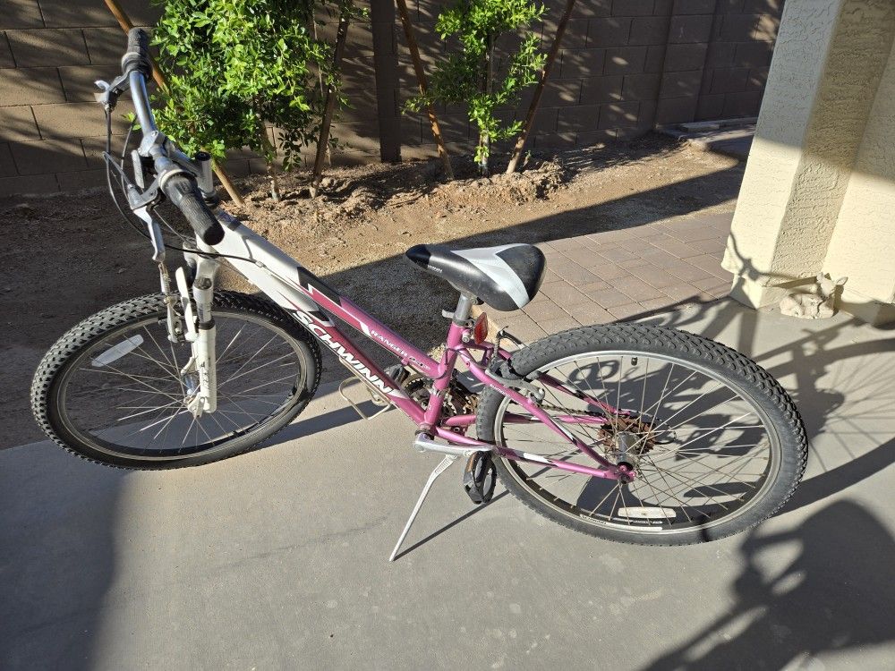 Girls bike five speed