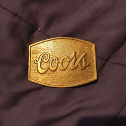 Coors Belt Buckle 