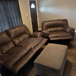 Brown Couches Recliner