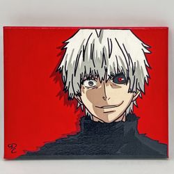 Tokyo Ghoul Kaneki Painting $60 Or Best Offer