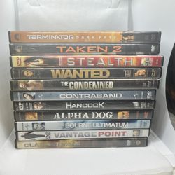 Terminator Movies DVDS 