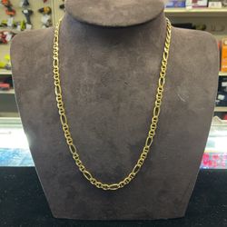 10KT Gucci Links Figaro Chain 35569-1
