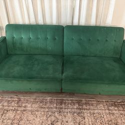 3-seat Couches Green Color For sale -2 Couches 