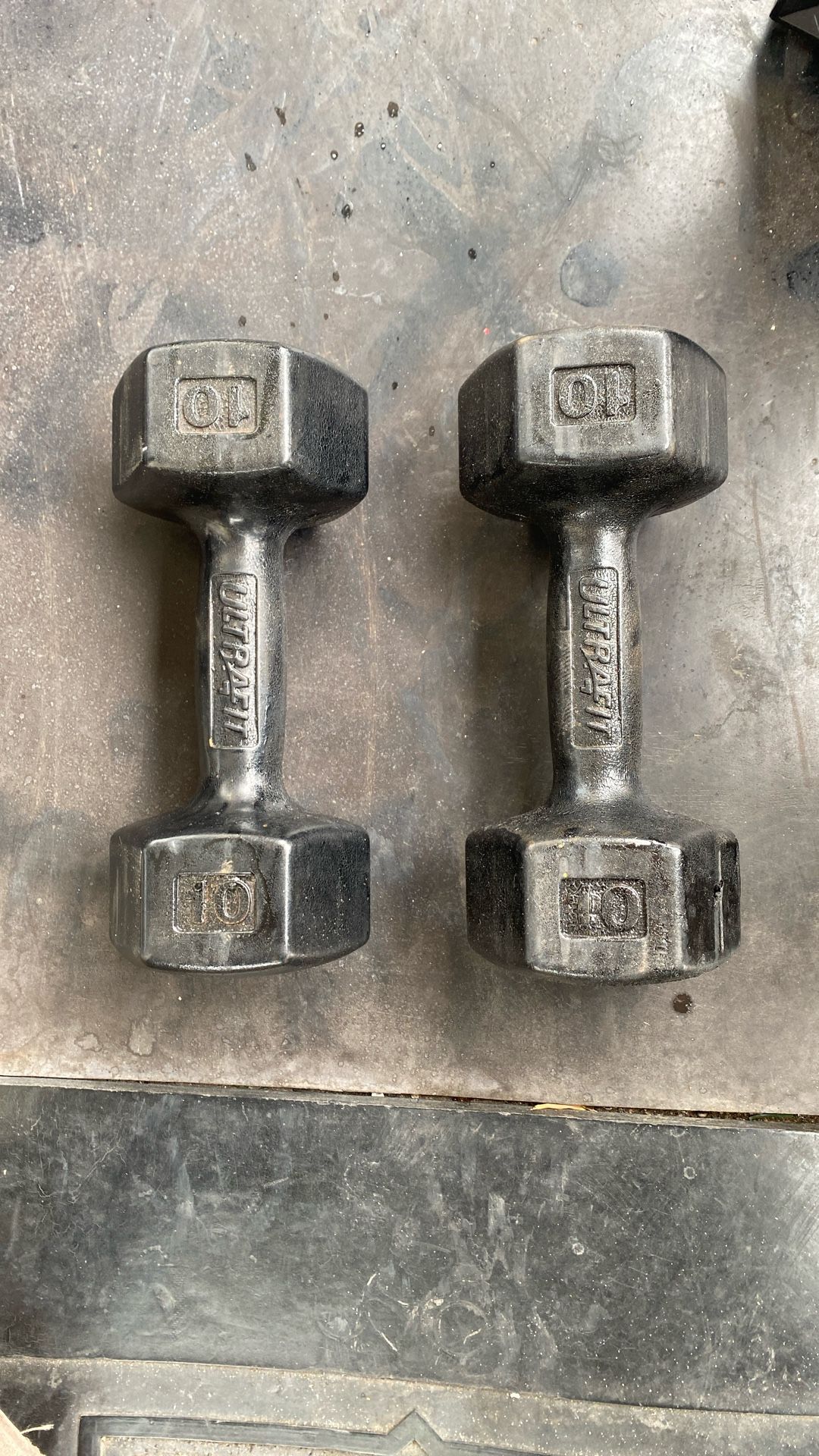 10LB (2) ULTRAFIT Dumbells