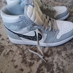 Air Jordan 1 Retro High Dior CN8607-002 Mens Size 8.5 Brand New