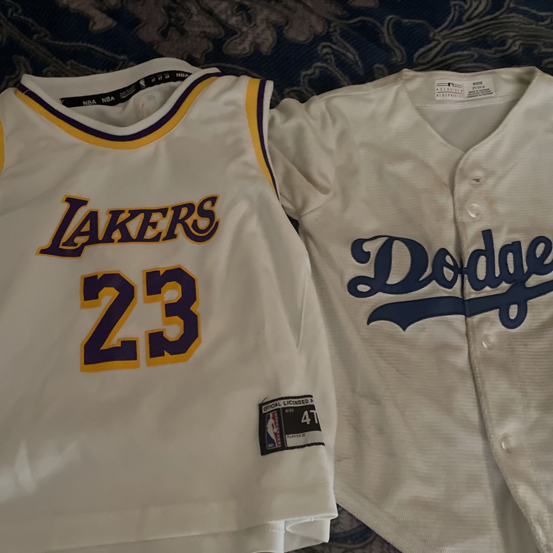 dodgers lakers jersey