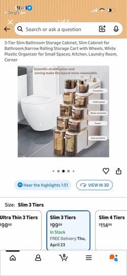 Bathroom organizer