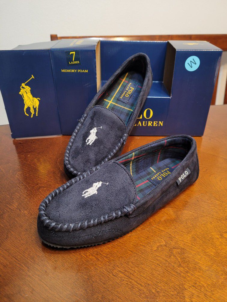 New Women's Polo Ralph Lauren Faux-Suede Slipper for Sale in Vancouver, WA  - OfferUp