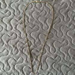 Cadena de 3 oros 14K. Totalmente nueva 4.8 gms $350