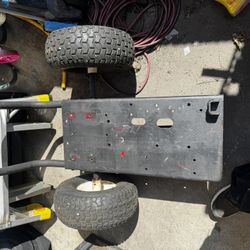 Cart for pressure washer