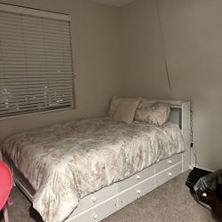 Full Bed Frame (Trundle Bed)