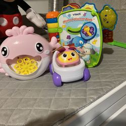 Light Up Nursery Rhyme Book, Bubble Blower, Light Up Little Car