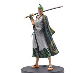 Roronoa Zoro Figurine New 7.1 inches