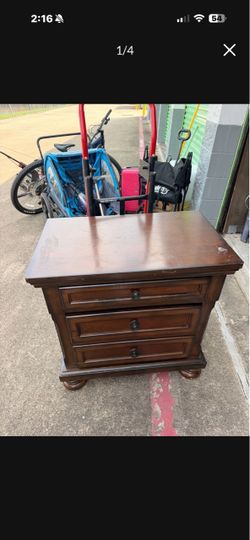 Small solid wood dresser