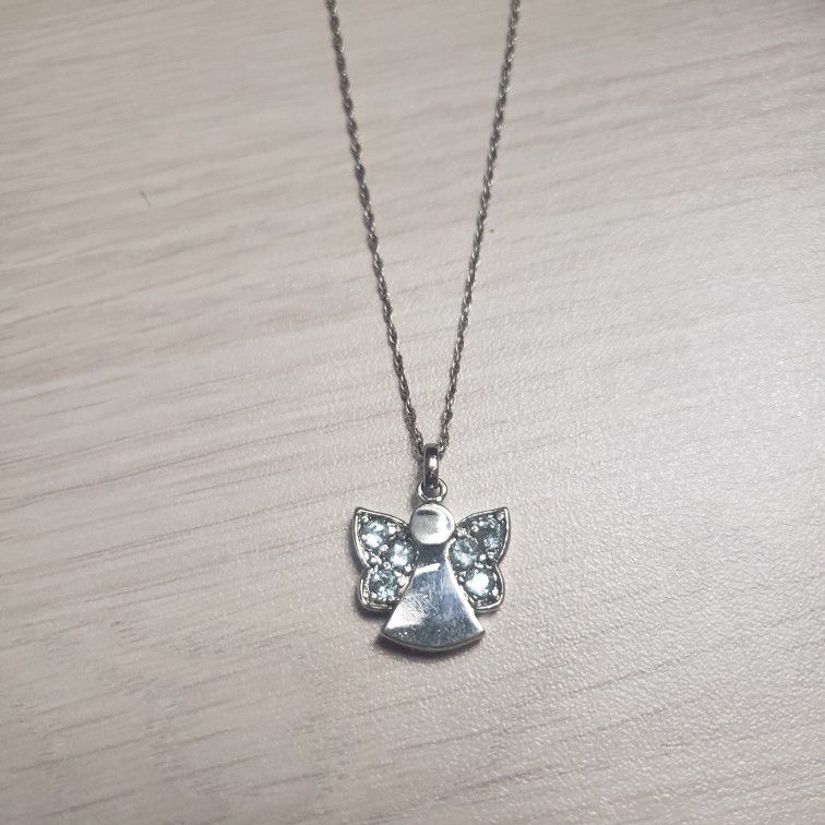 Angel necklace sterling silver 925