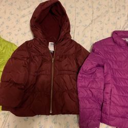 Toddler/Girl Puffer Jackets $5 or $8 