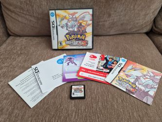 Pokemon White 2 Version Nintendo DS Game with Manuals